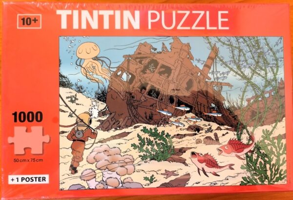 Puzzle Tintín Unicornio